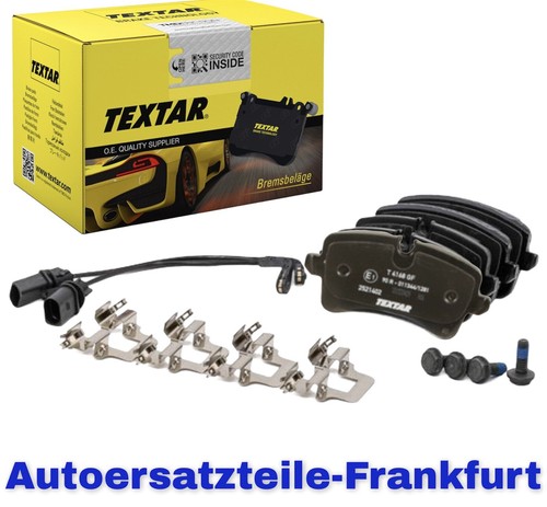 Textar bremsbeläge hinten - textar,