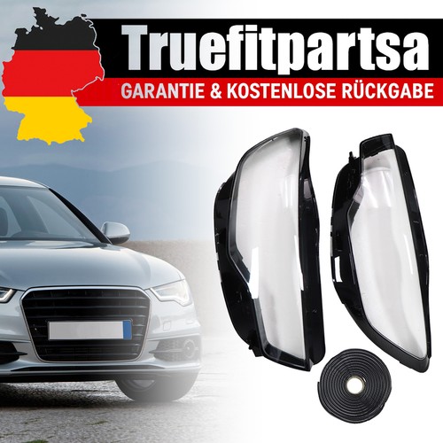 Scheinwerferglas links - 2x,